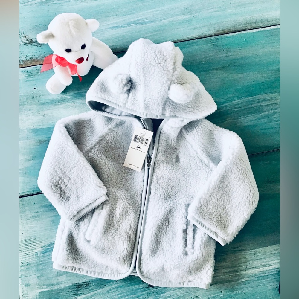NWT Ralph Lauren baby boy fleece jacket 24 month